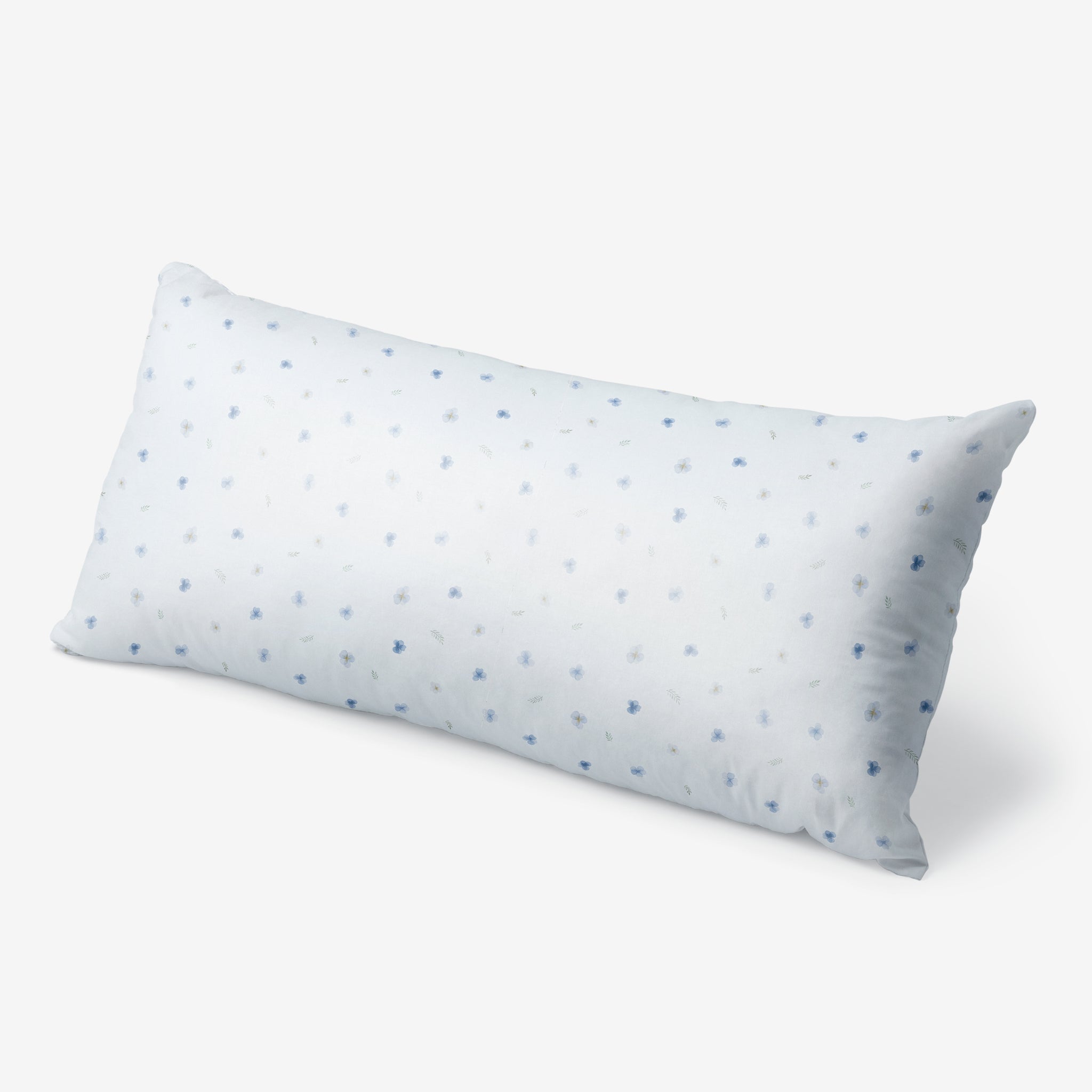 King Silk Pillowcase - Blue Pansy