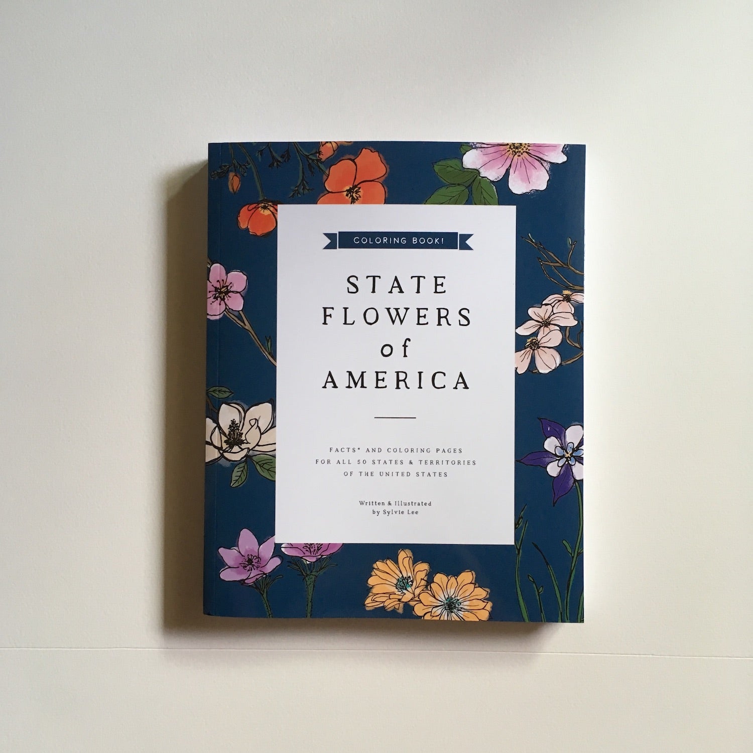 The State Flower Coloring Book | 8x10"
