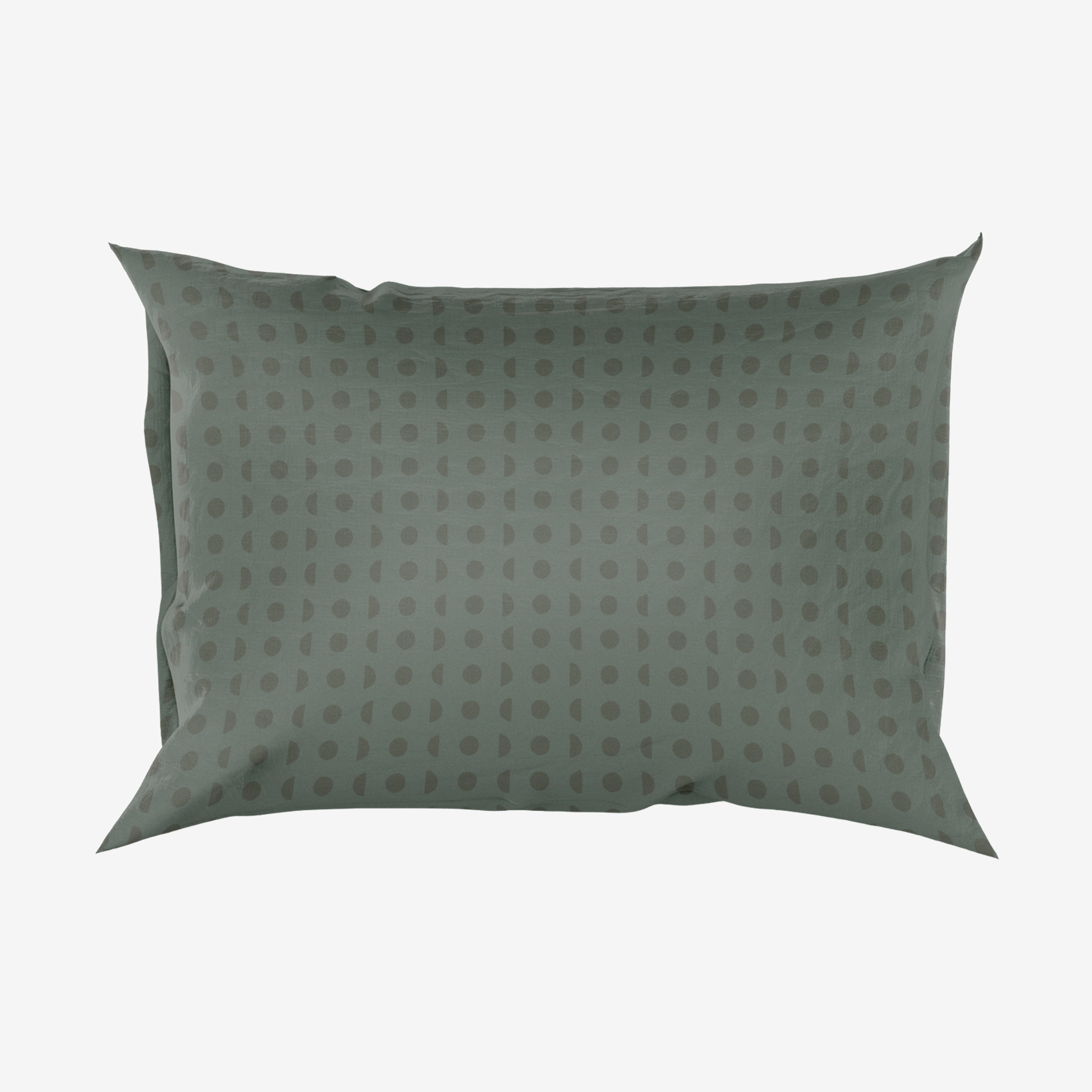 Queen Silk Pillowcase - Sage Eclipse