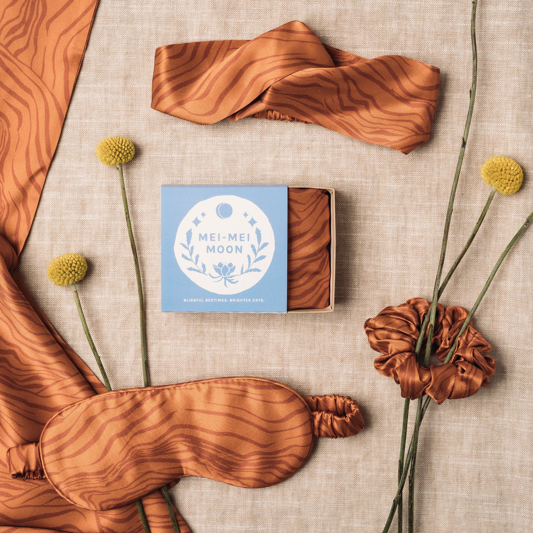Mini Silk Pillowcase - Canyon