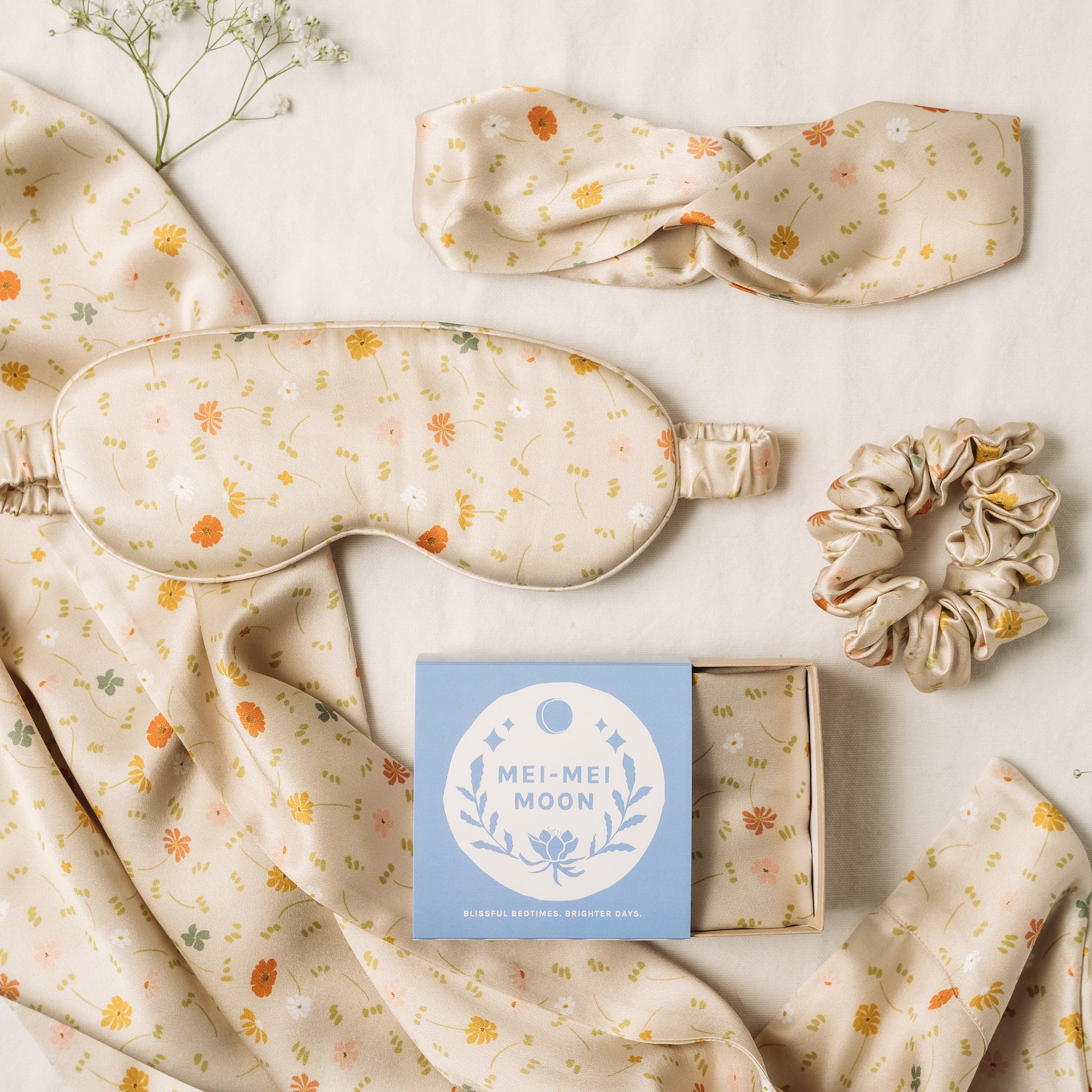 Queen Silk Pillowcase - Desert Bloom