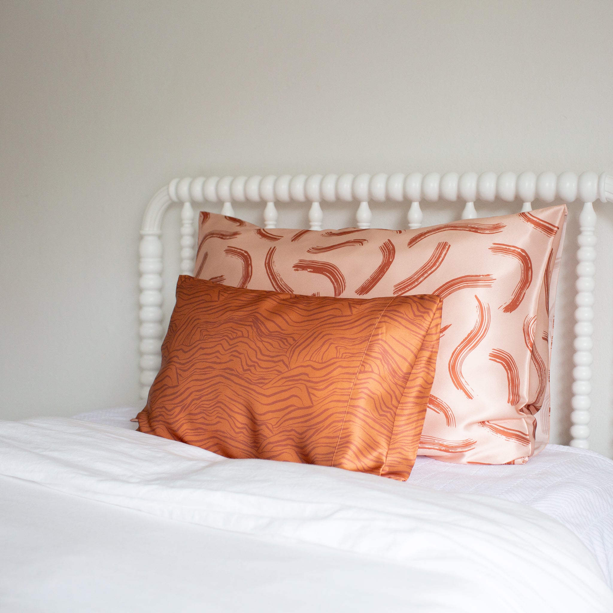 Queen Silk Pillowcase - Rose Terra