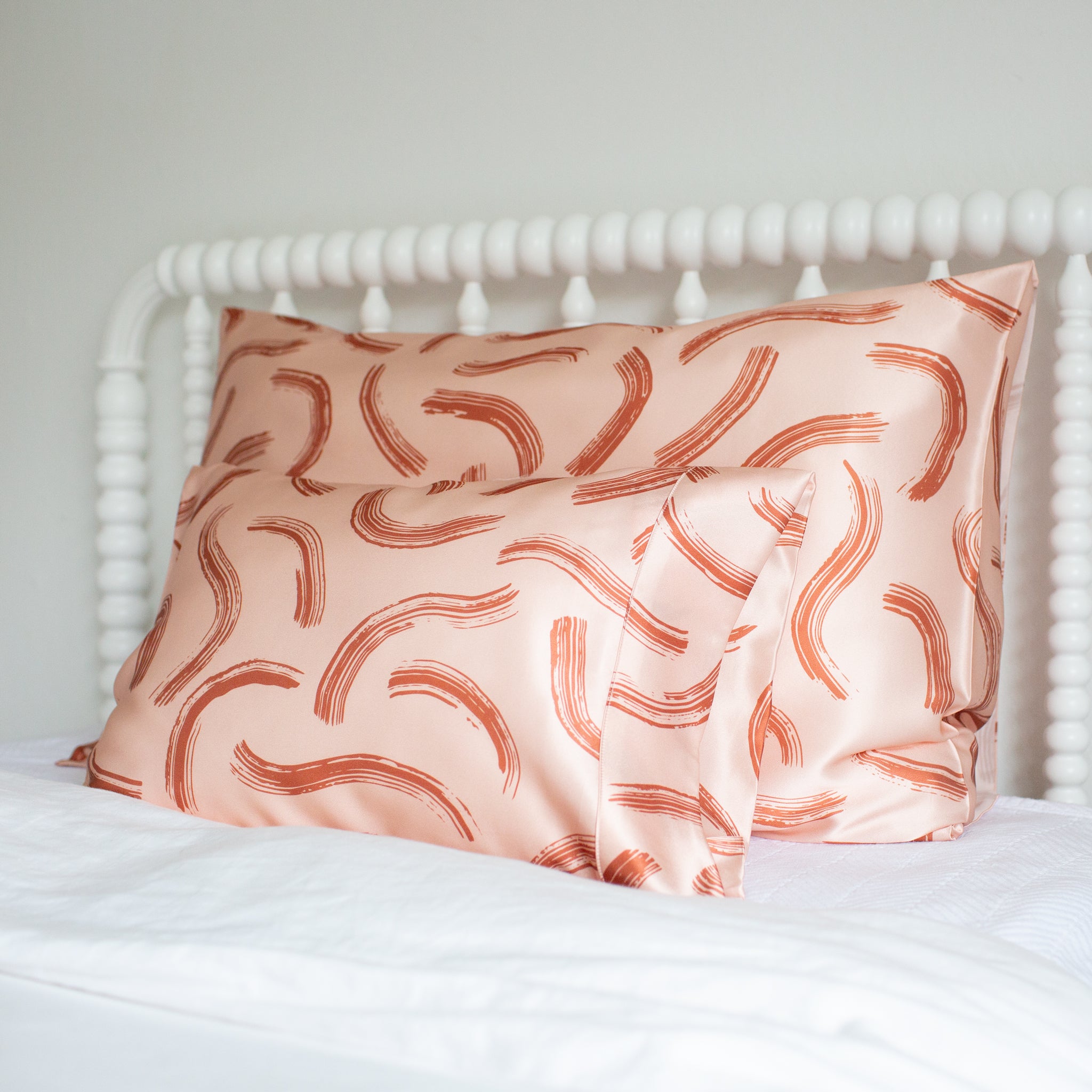 Queen Silk Pillowcase - Rose Terra
